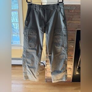 Duluth Trading Co Gray Cargo Pants